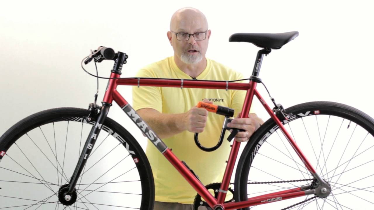 Installazione Kryptonite Transit FlexFrame staffa a U – Nuovo