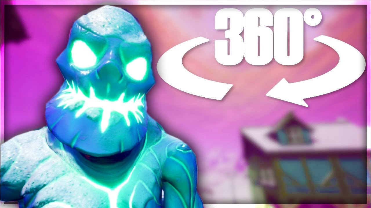🕶 Fortnite Ice Zombies in Virtual Reality - 360&deg; Experience