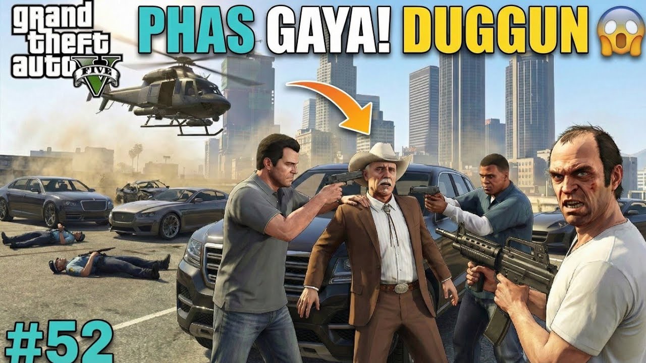 MICHAEL KIDNAPPING GANGSTER DUGGEN BOSS AND PLANNING SOMETHING BIG | GTA V GAMEPLAY #52