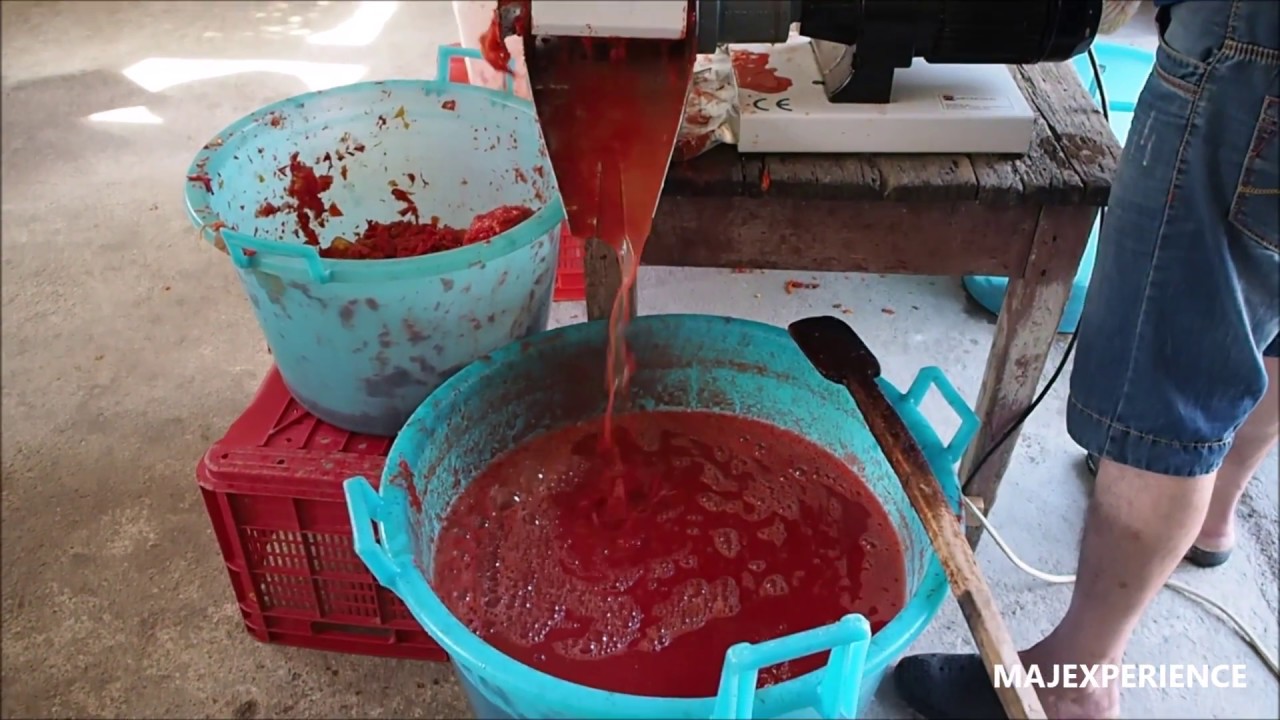 La salsa di pomodori fatta in casa con la nonna della Majella - Abruzzo