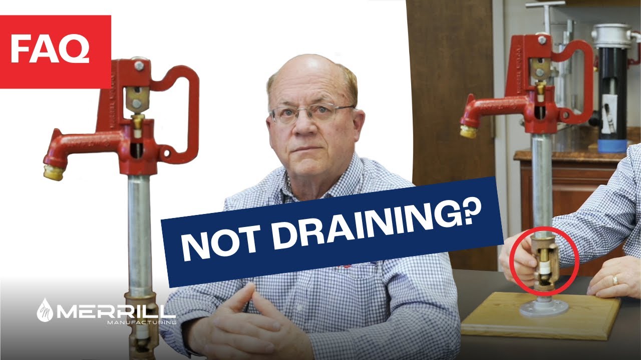 My Hydrant Is Not Draining Properly, What Can I Do to Resolve This?