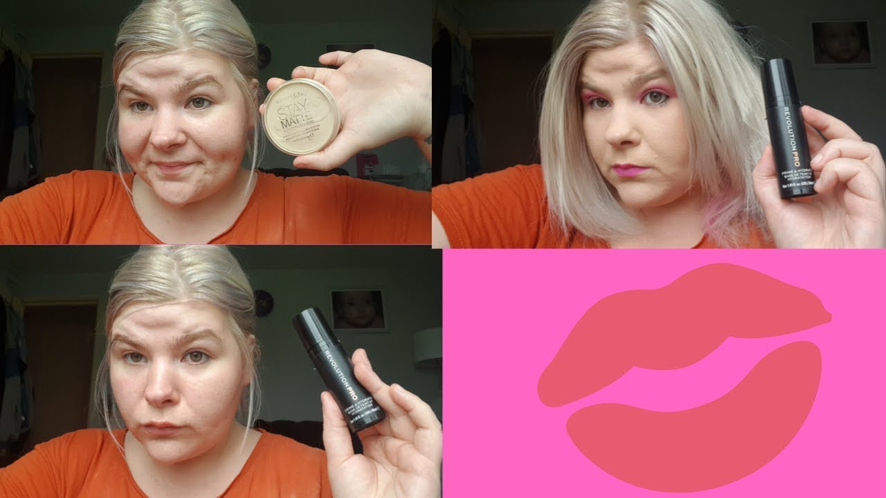 testing new make up { rimmel London , revolution pro xx