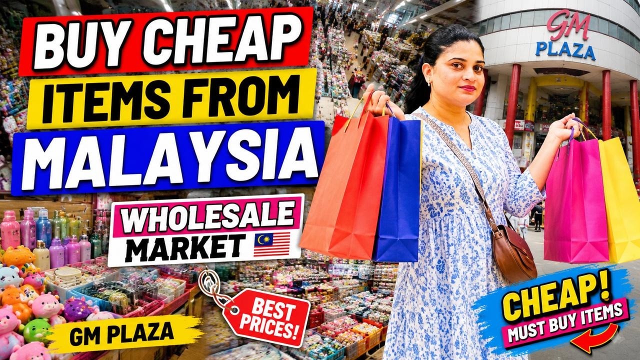 Buy cheap items from Malaysia wholesale market  Plaza GM  Sinhala