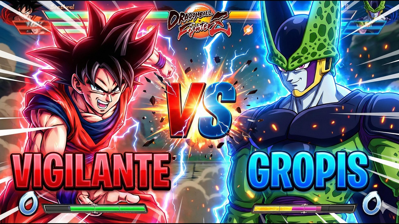 GROPIS VS VIGILANTE DQSITOS | Dragon Ball FighterZ 