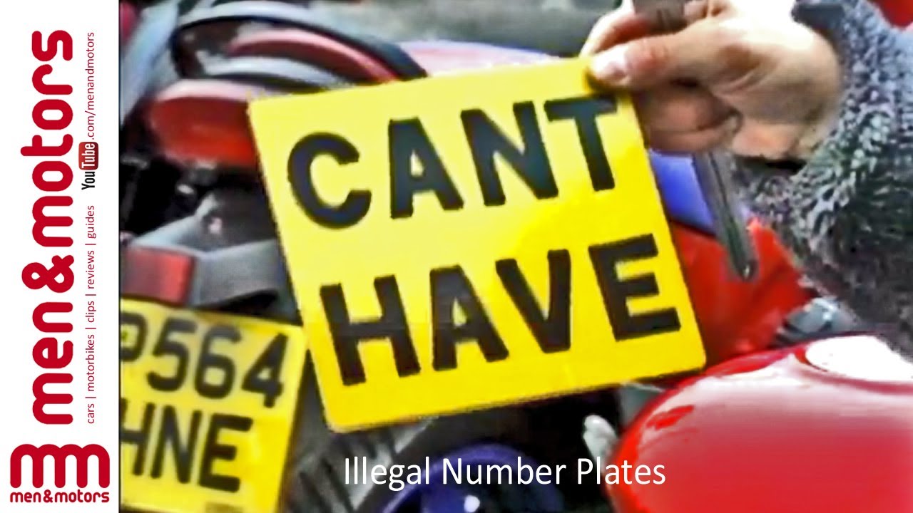 Illegal Number Plates