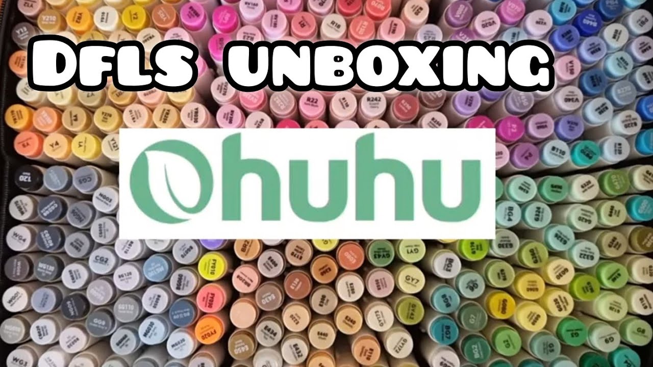 Unboxing Ohuhu 320 markers @ohuhuart_official