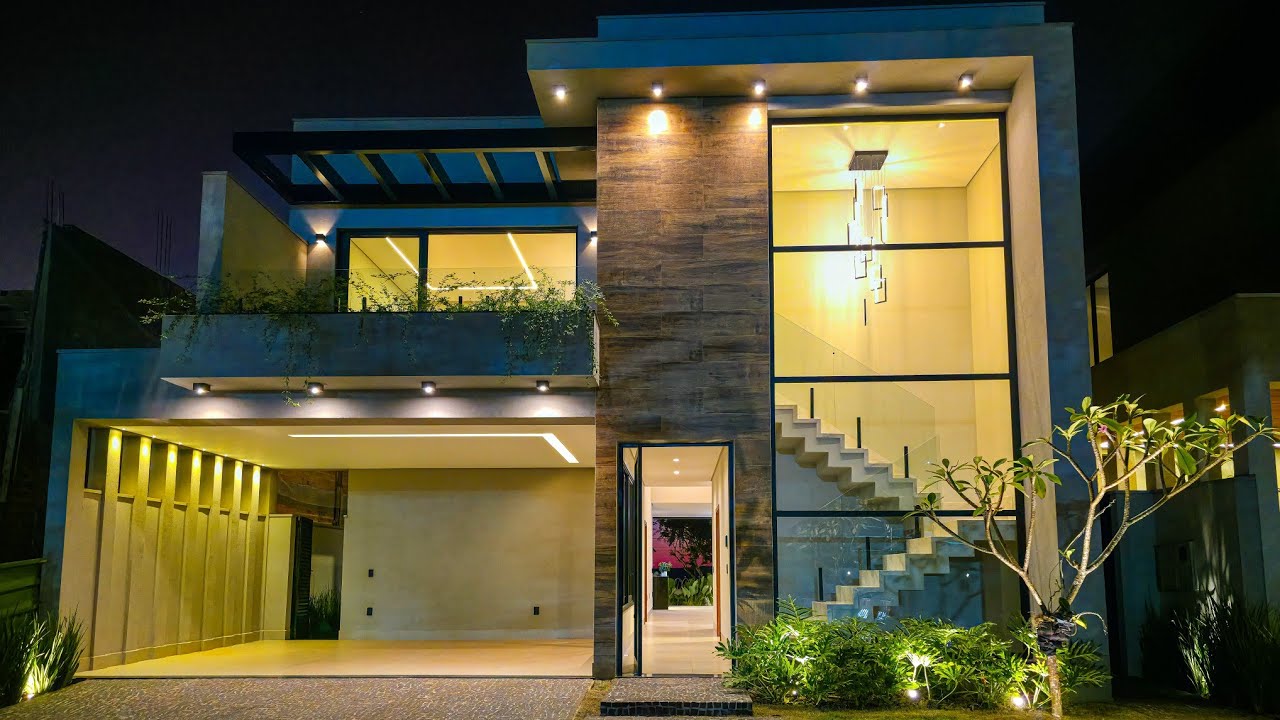 🏡 Luxo, Tecnologia e Rooftop Privativo! Tour Completo por Esta Casa Incrível com 4 Suítes e Ofurô 🔥