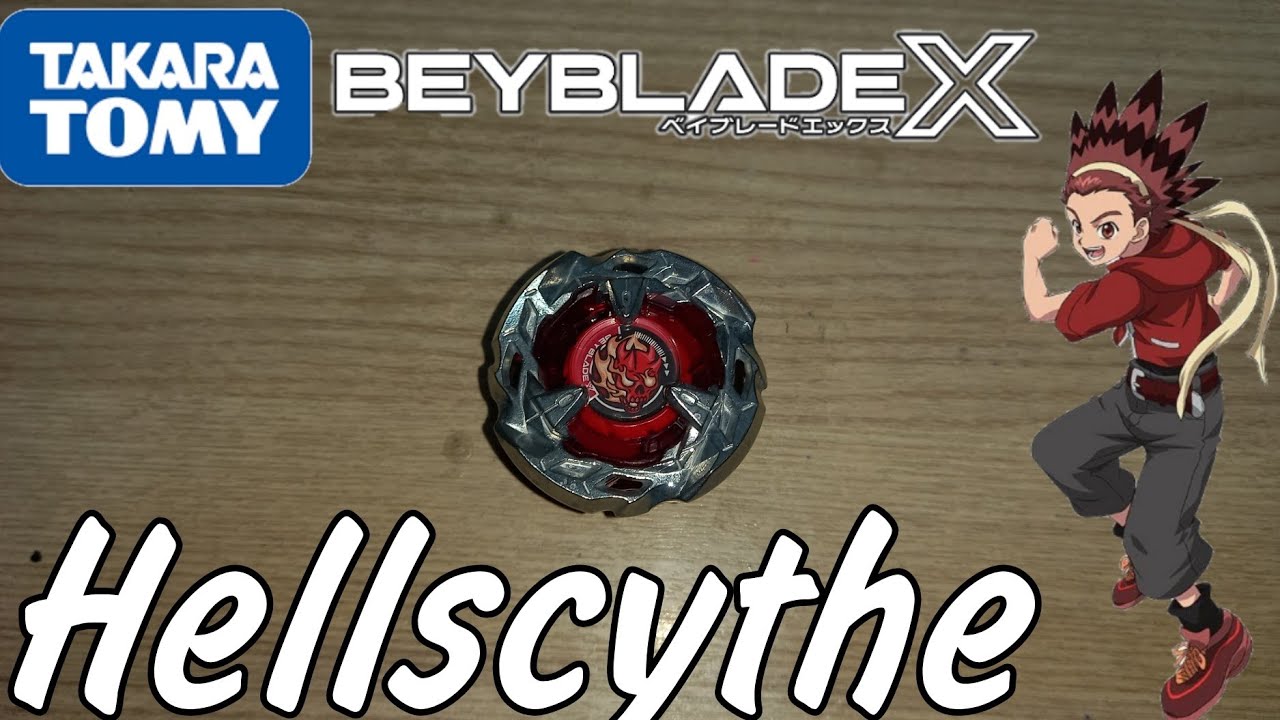 Hellscythe (Адская коса) BX-02/Beyblayde X/Бейблейд X/обзор и битвы