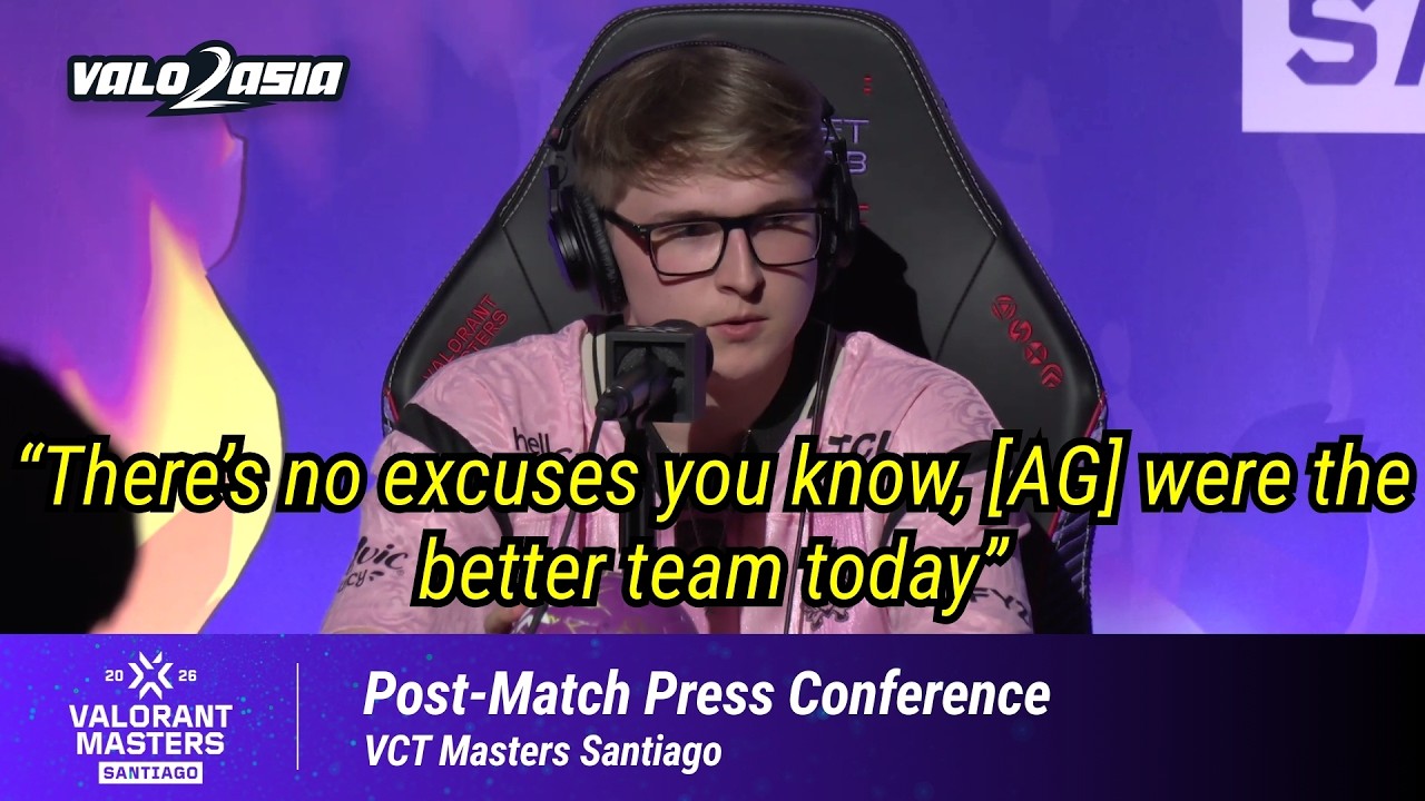 Gentle Mates (M8 vs. AG) | VALORANT Masters Santiago | Post-match Press Conference