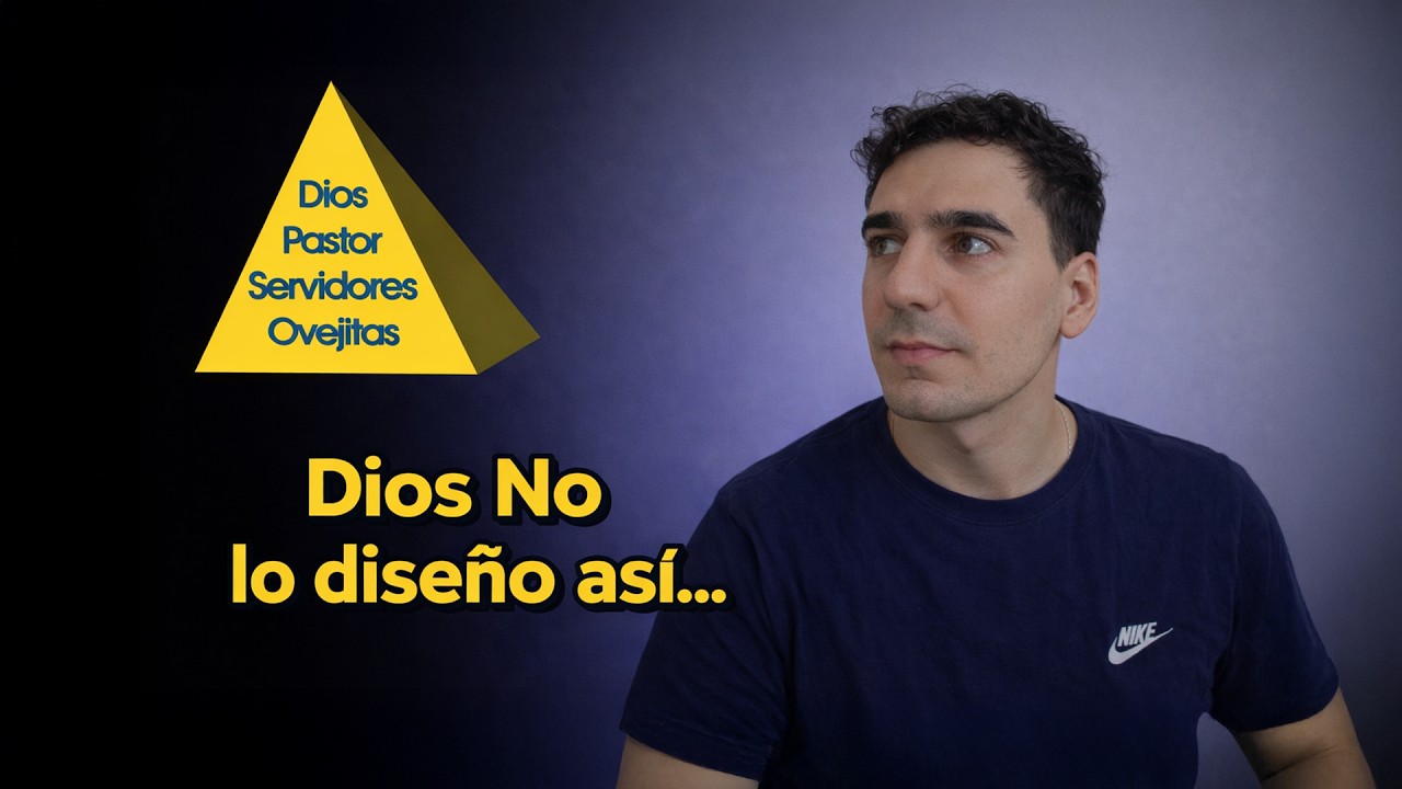 La ESTRUCTURA PIRAMIDAL de la iglesia que existe entre nosotros...pero JESÚS NUNCA quiso esto.