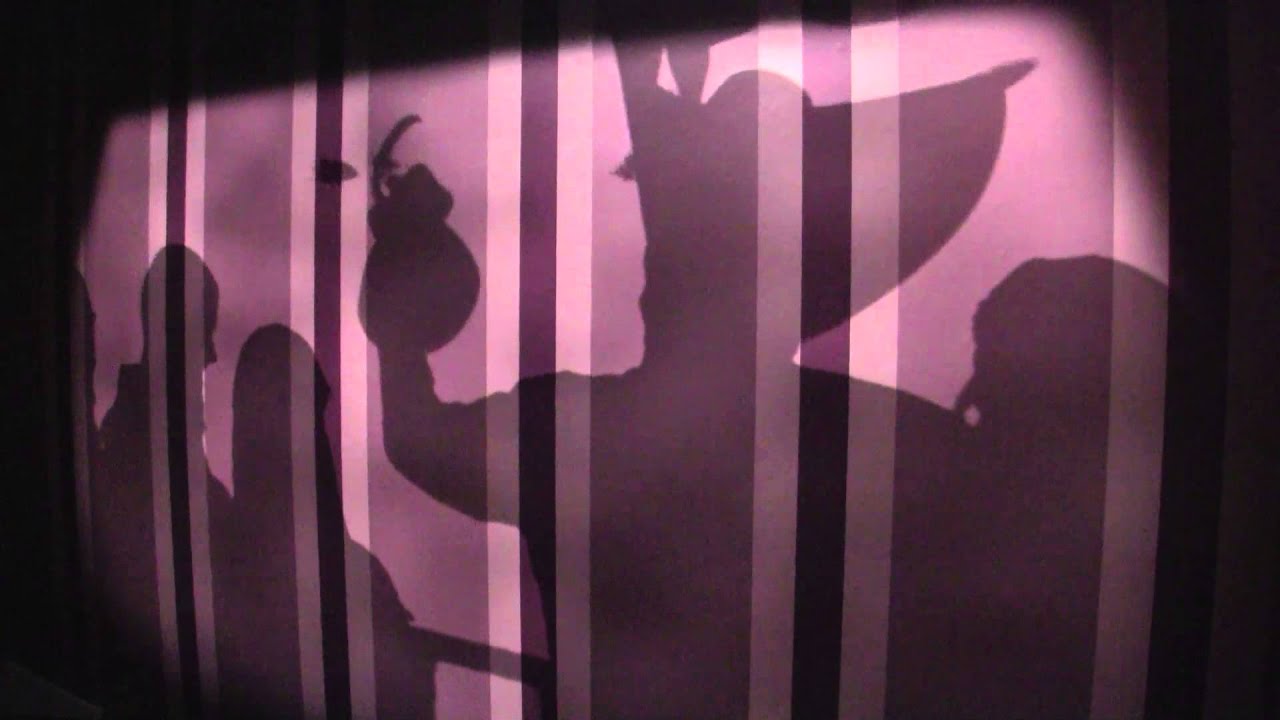 Interactive Peter Pan's Flight queue with Tinker Bell, shadow effects at Walt Disney World