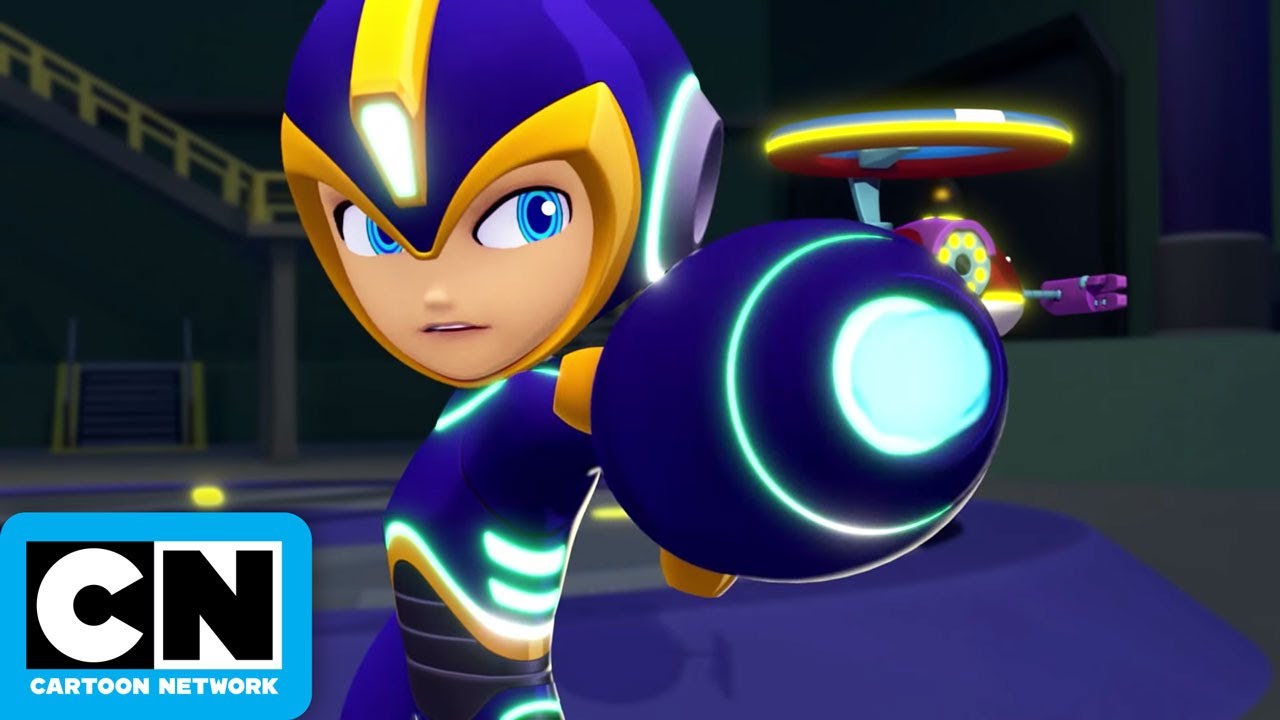 Mega Man vs. Fire Man | Mega Man: Fully Charged | Cartoon Network