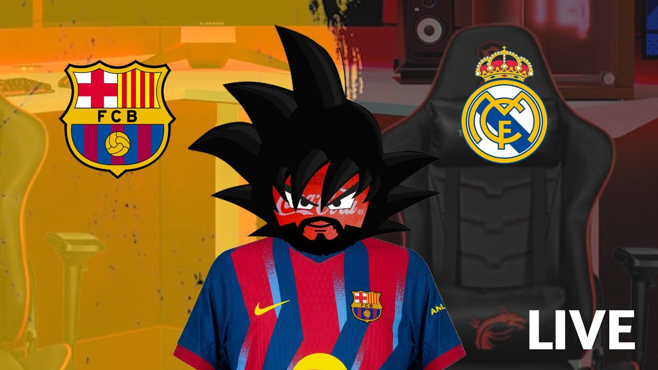 OTAKU BARVE LIVE #38 FC BARCELONE VS REAL MADRID