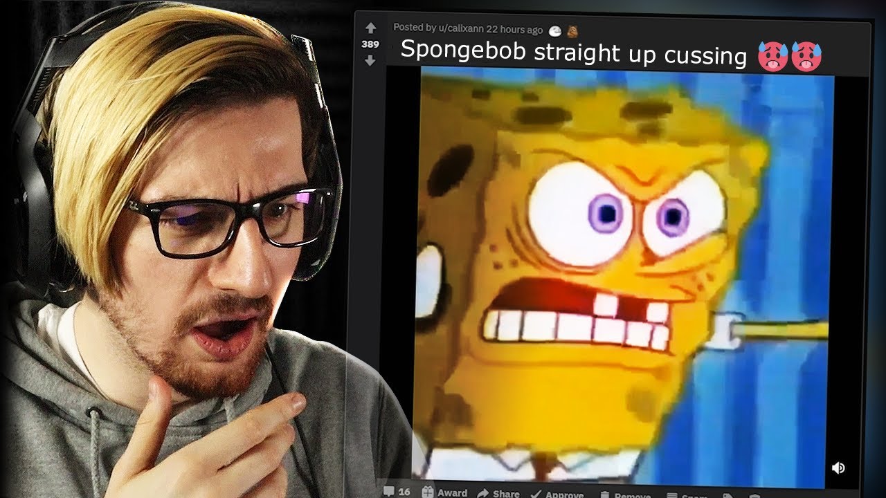 Ok but why is Spongebob actually cursing though.