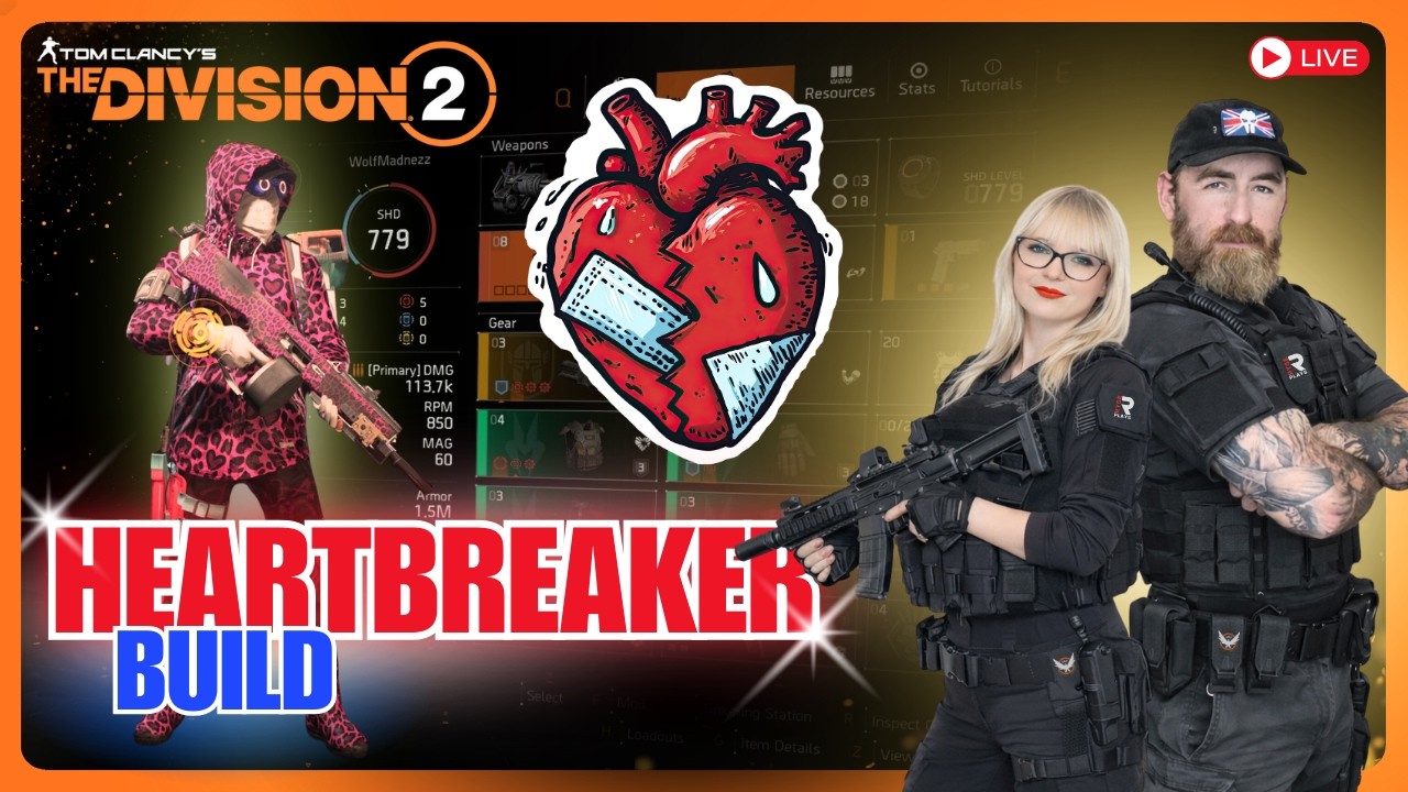 🔴 LIVE | The Heartbreaker Grind Begins | The Division 2