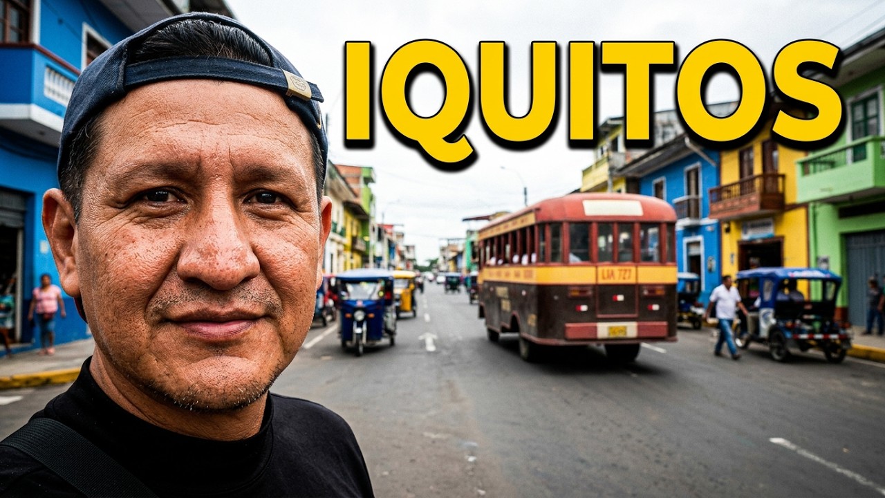Así  es IQUITOS , PERÚ 🇵🇪 conociendo  la ciudad