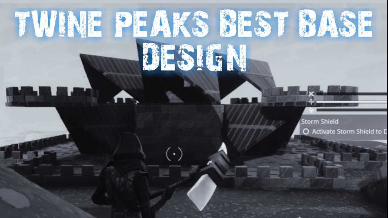 BEST BASE DESIGN TWINE PEAKS FORTNITE SAVE THE WORLD