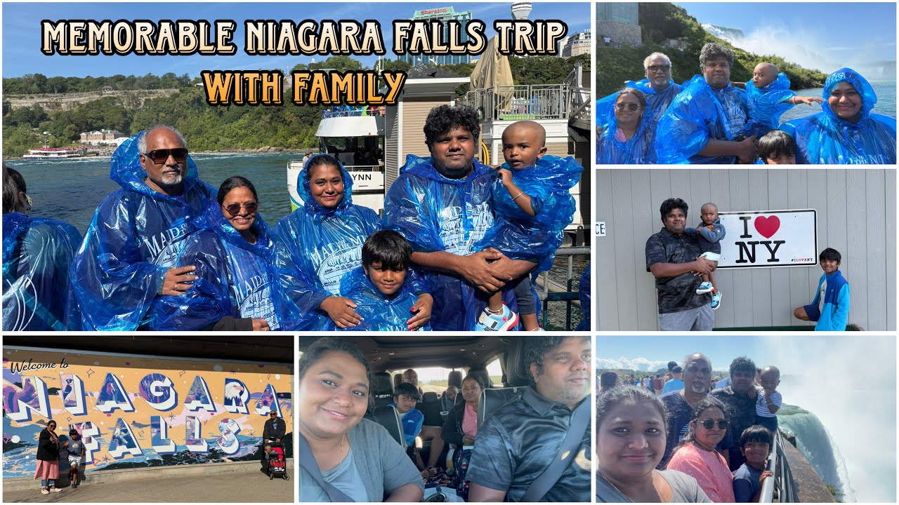 Niagara Falls view from NY USA-Memorable trip with Family| நாங்கள் Yearly இங்கு வருவோம்.|Tamil Vlog