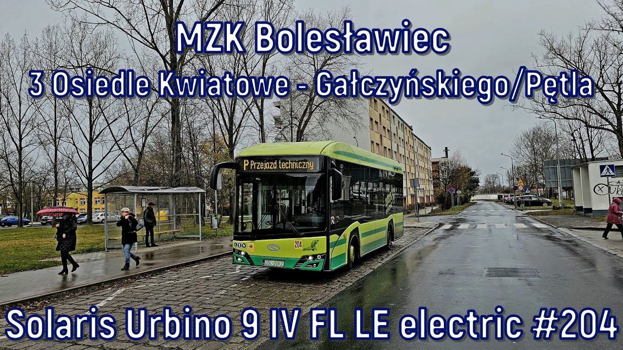 MZK Bolesławiec - linia 3, Solaris Urbino 9 IV FL LE electric #204