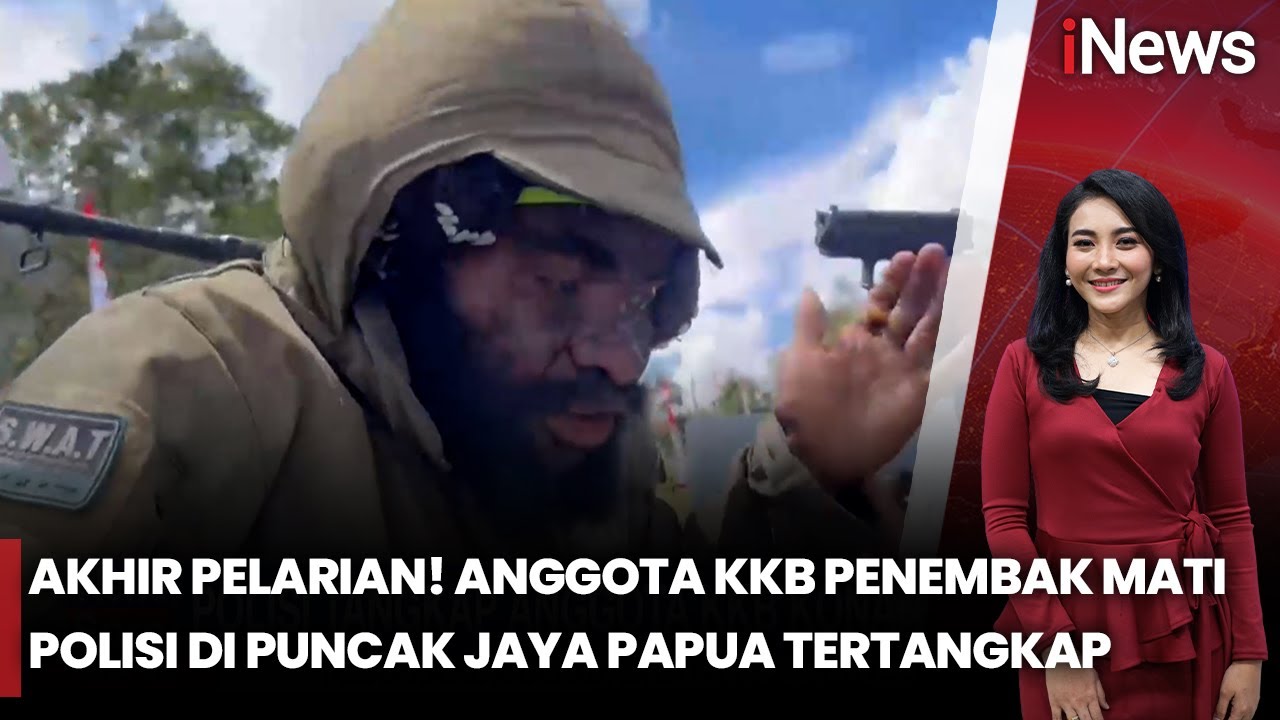 Satgas Damai Cartenz Tangkap Anggota KKB Penembak Polisi di Puncak Jaya | iNews Sore (16/8)