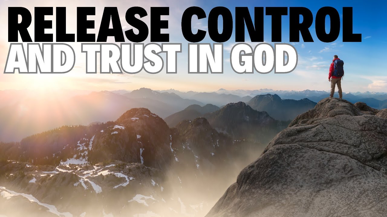Release Control and embrace on God's timing for a change and better life - Christian motivation