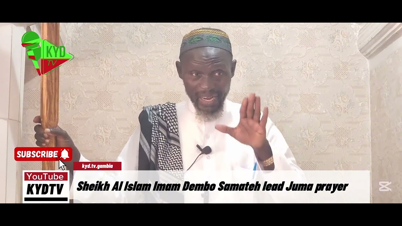 Sheikh Al Islam mam Dembo Samateh lead Juma prayer brikama jaliba kuyateh Masjid Dec/27/2024