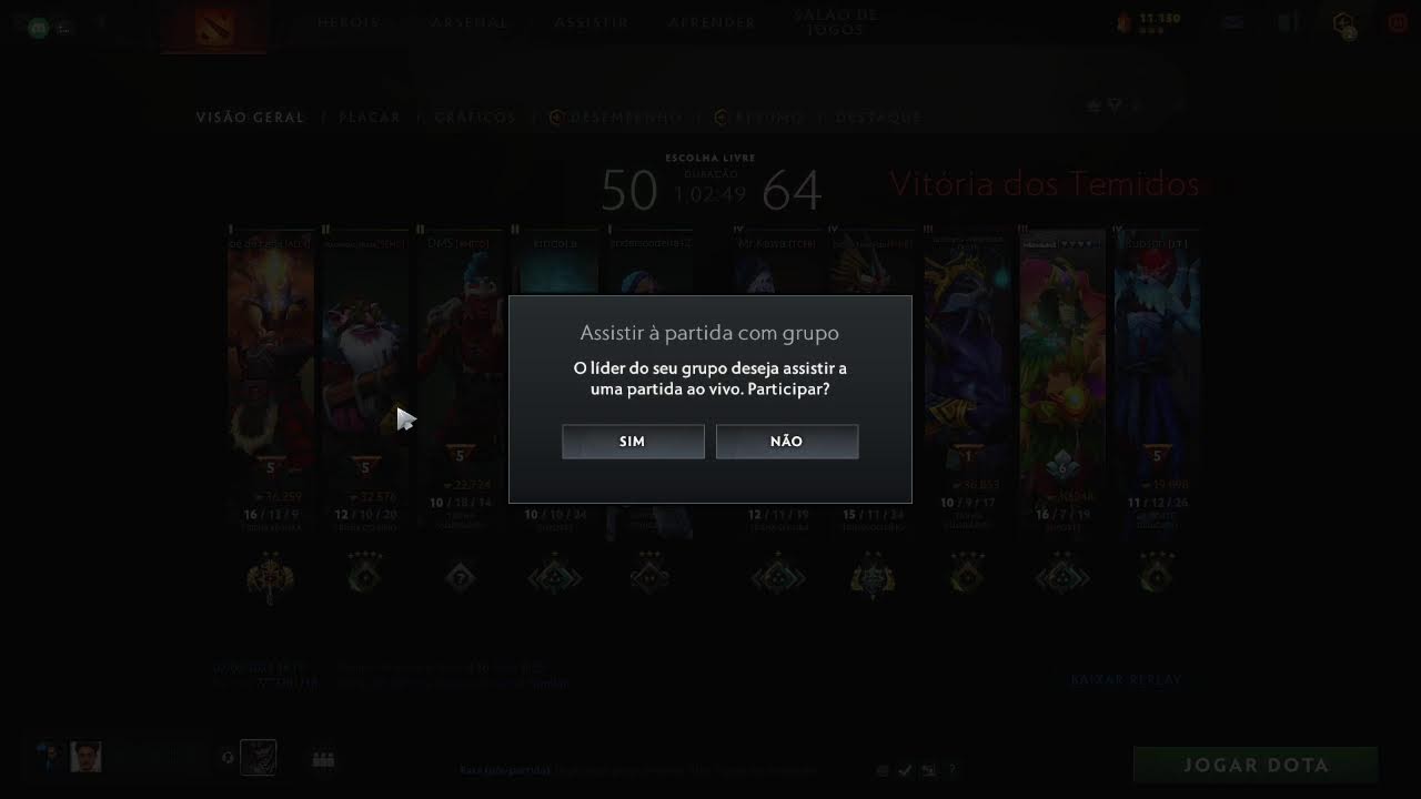 Dota 2 Subindo MMR