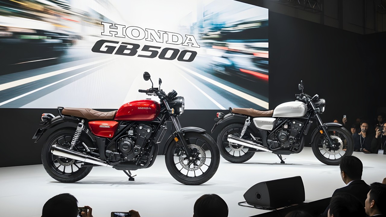 Встречайте Honda GB500 2026 года &mdash; больше никакого одинарного, теперь это двухцилиндровый двигате...
