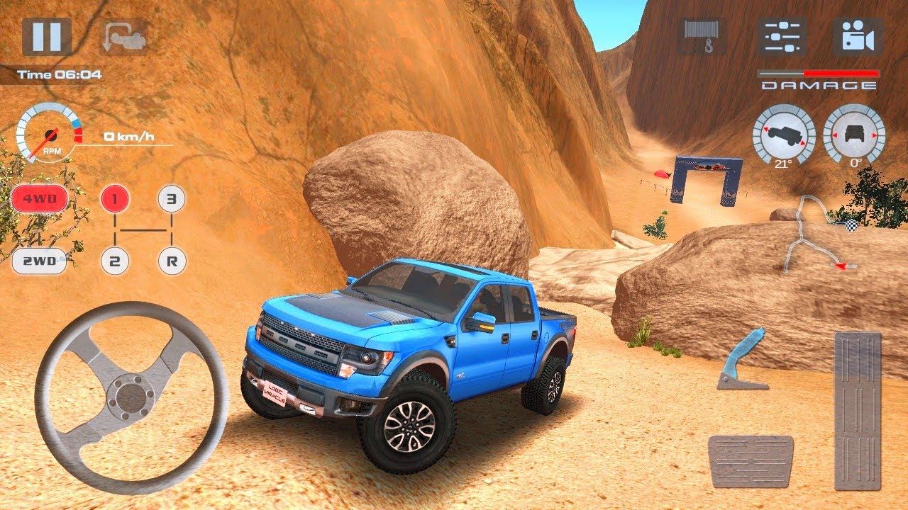 Offroad Drive Desert #7 Level -10 Ford F-150! Offroad Games | Android gameplay #offroadgames