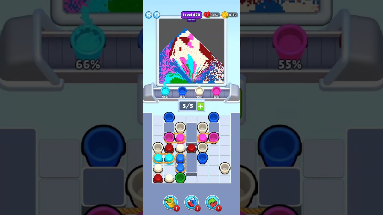 Sand Loop super hard level 470 walkthrough Solution