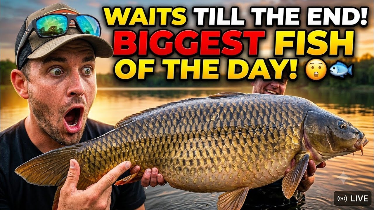 😲 Wait Till the End &mdash; Biggest Fish of the Day! 🐟