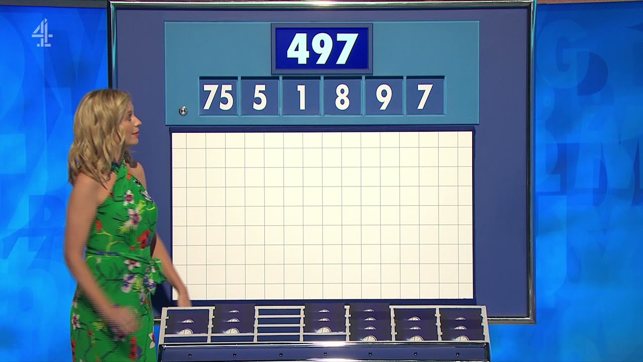 Countdown Game Show - Number Rounds (5 August 2024)
