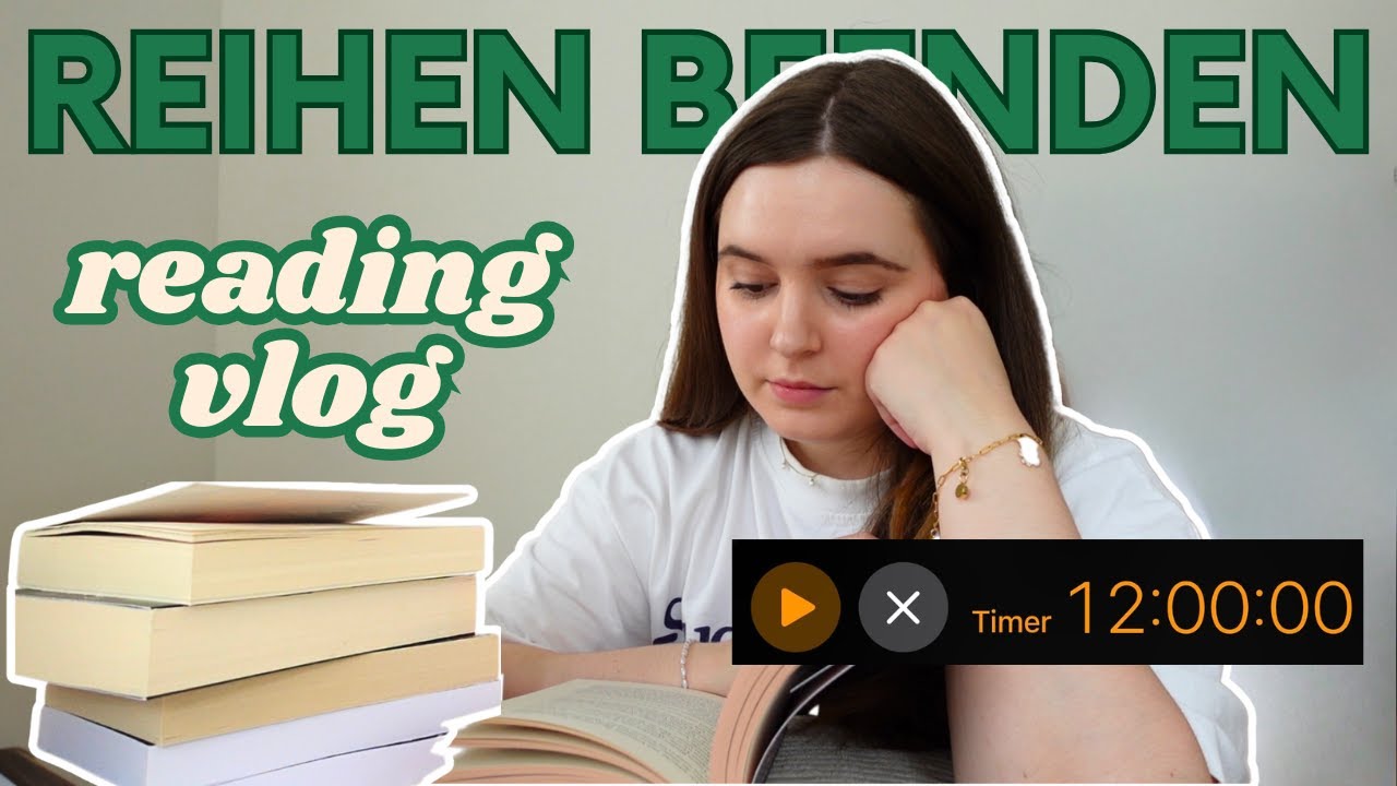 Wie viele Buchreihen kann ich in 12 Stunden beenden? | Reading Vlog ⏰