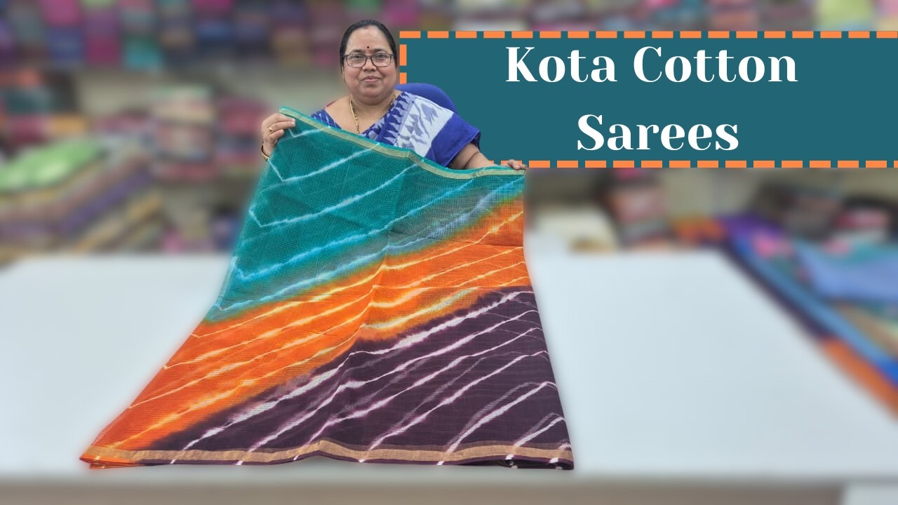 Kota Cotton Sarees | Dola Silk Sarees || Wholesale Shop || GSR HANDLOOMS