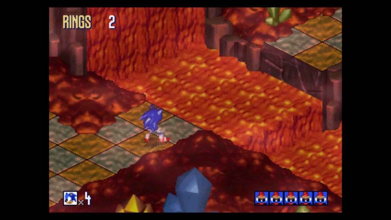 Sonic 3D Blast(Saturn) - Volcano Valley Act 1(Famicom remix)