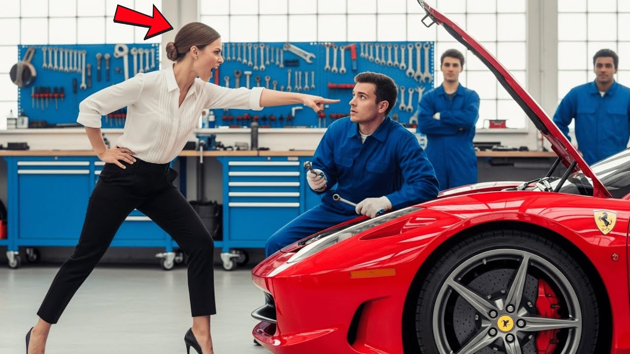 “SEI UNA VERGOGNA PER LA TUA FAMIGLIA!” — Urlò Lei, Finché Non Scoprì Che La Ferrari In Garage Era…