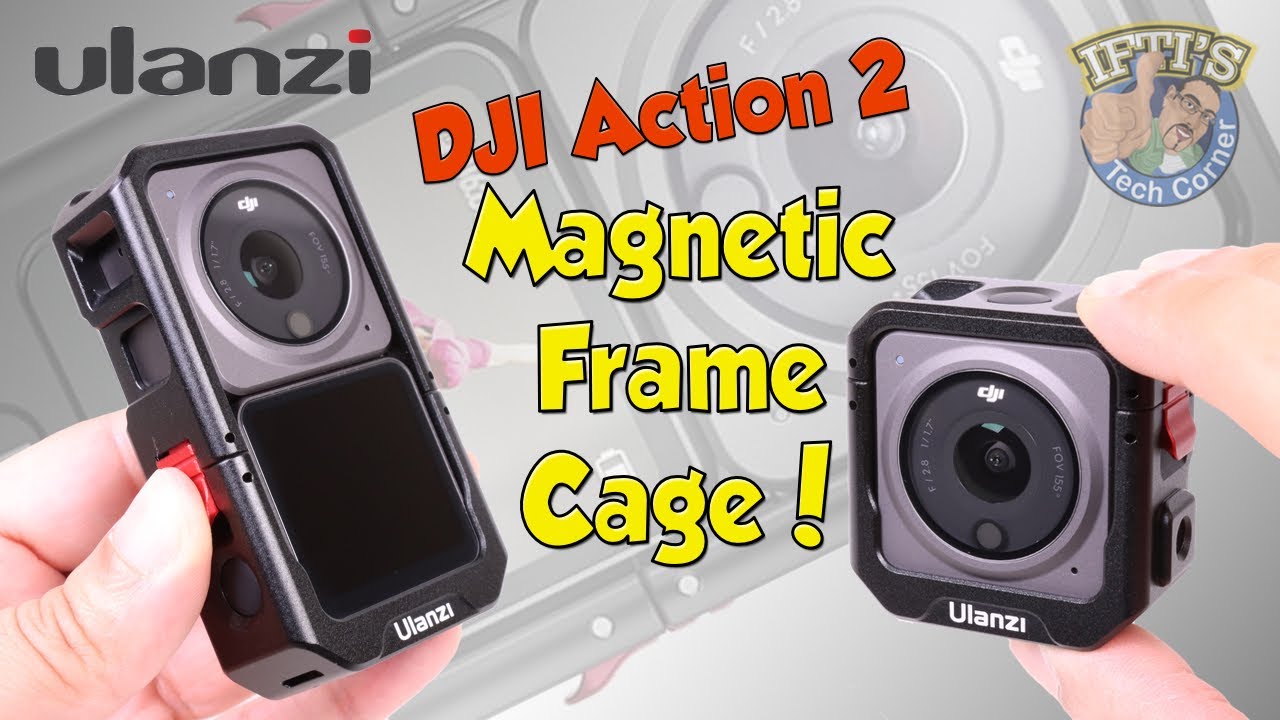 Магнитная рама-клетка Ulanzi DJI Action 2 для одного и двух модулей! ОБЗОР