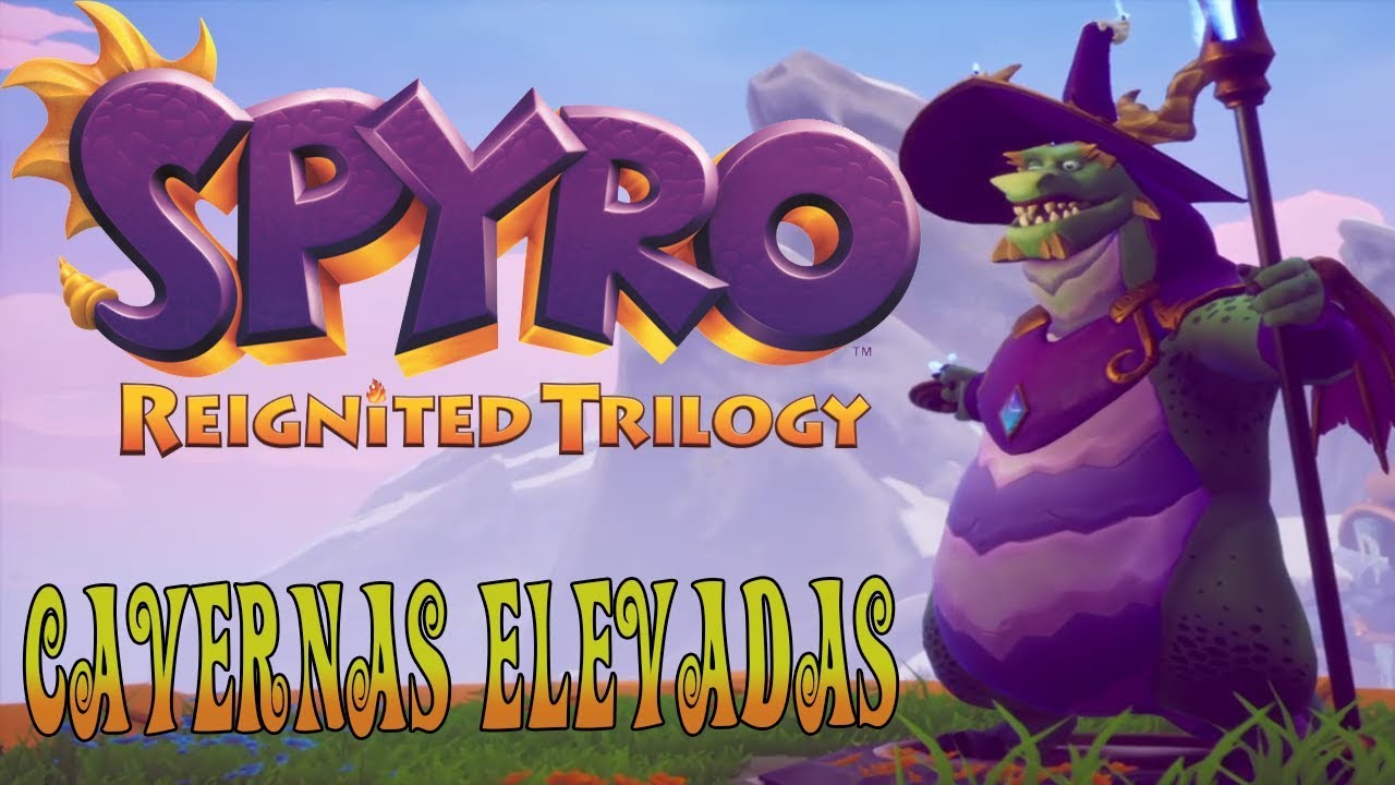 Spyro Reignited Trilogy - Cavernas Altas - 100%