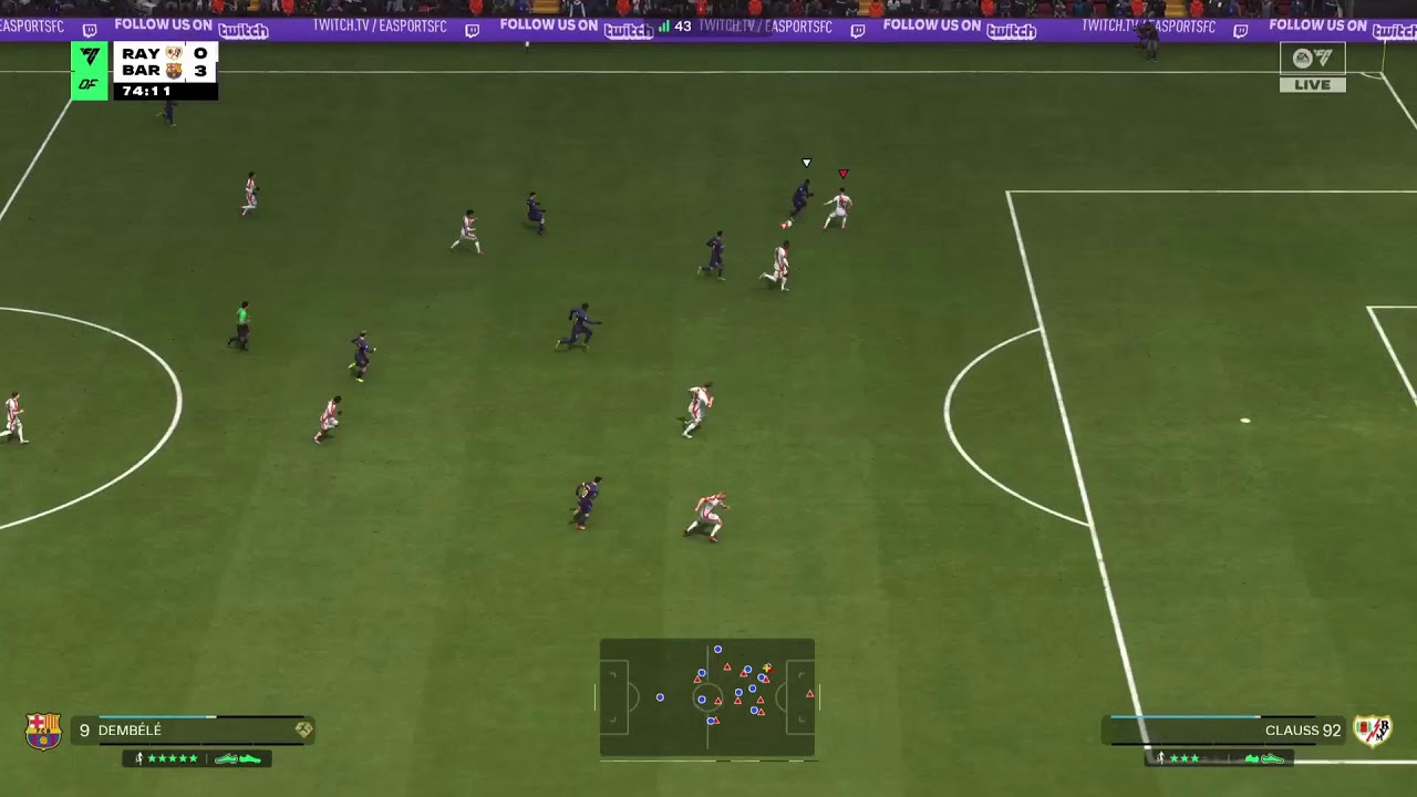 Rayo Vallecano vs. Barcelona (GW5)