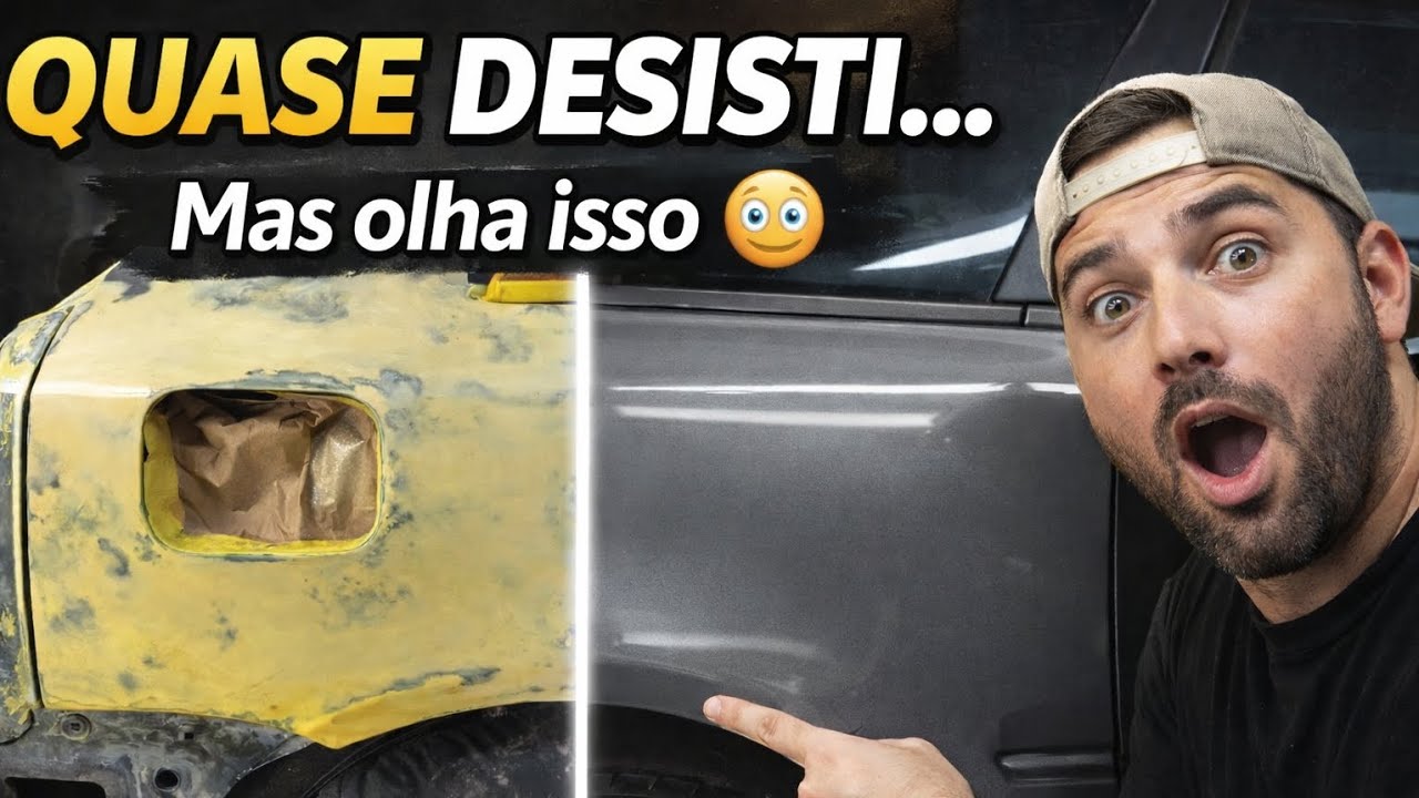 Quase desisti… mas olha isso 😳 | Projeto Audi Abandonado EP 04