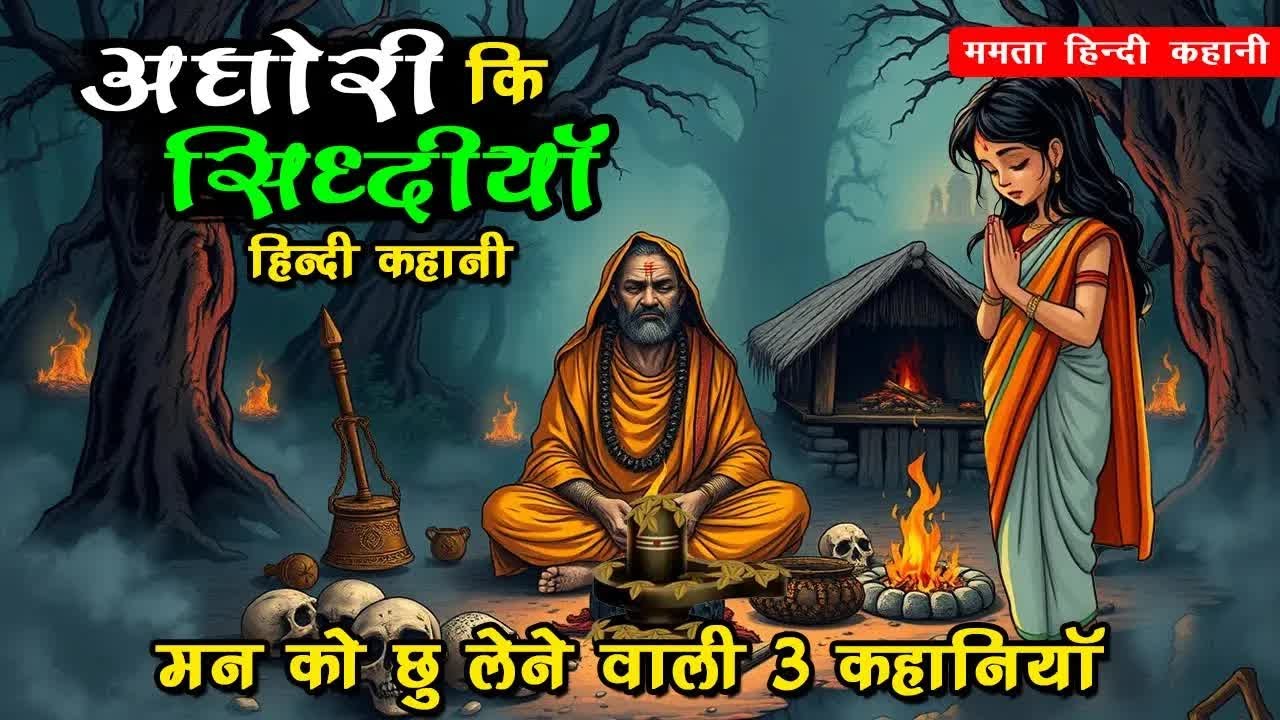🔴 अघोरी की सिद्धियाँ, AGHORI KI SIDDHIYA, MAN KO CHU LENE WALI 3 KAHANIYAN, NEW HINDI KAHANI