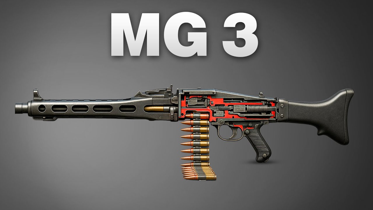 Встречайте MG3 — легендарный немецкий ПУЛЕМЕТ, который отказывался умирать