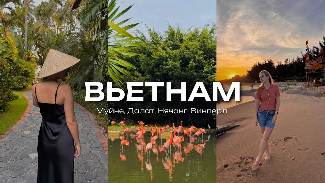 Влог 6. Вьетнам: Муйне, Далат, Нячанг, Vinpearl, отель Bamboo Village 4* 