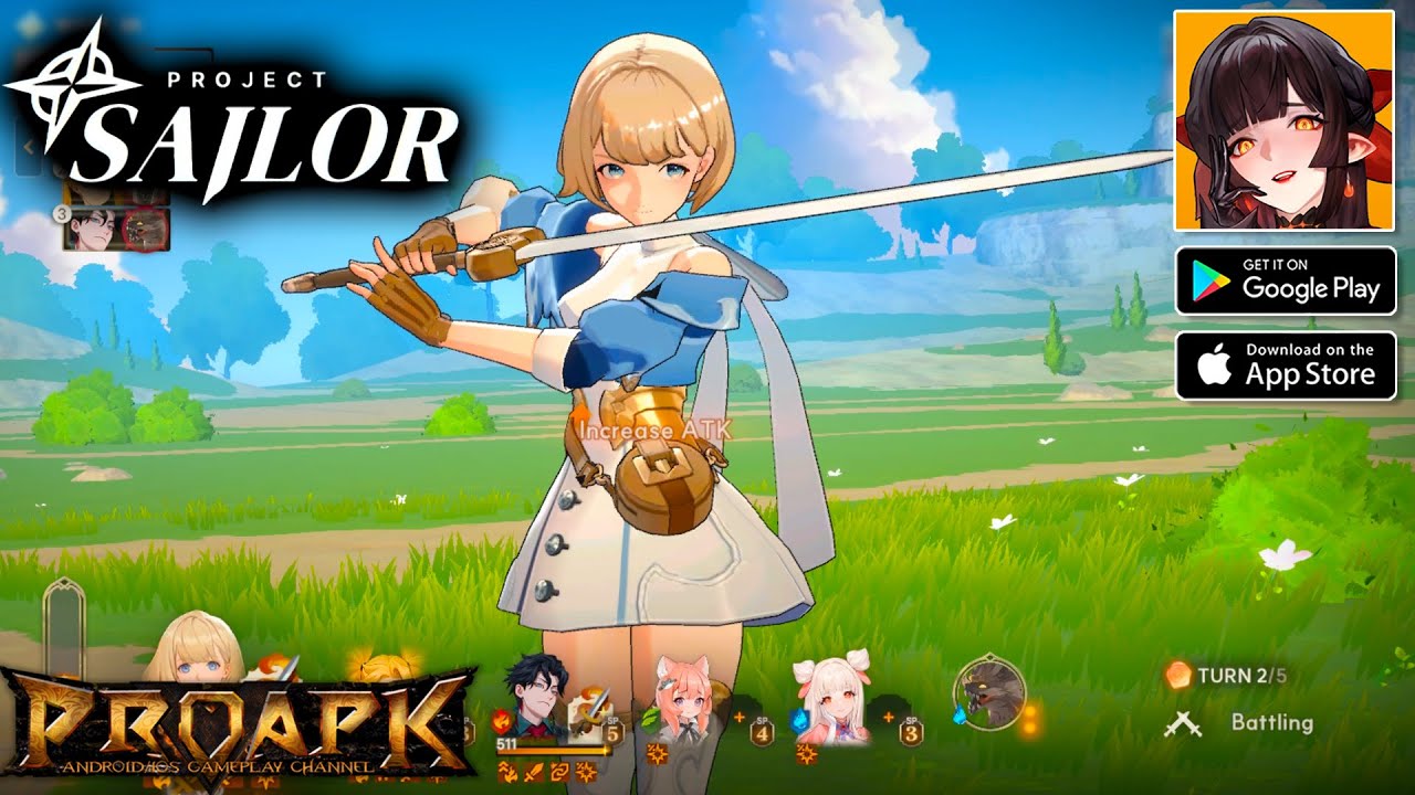 Star Sailors Gameplay Android / iOS
