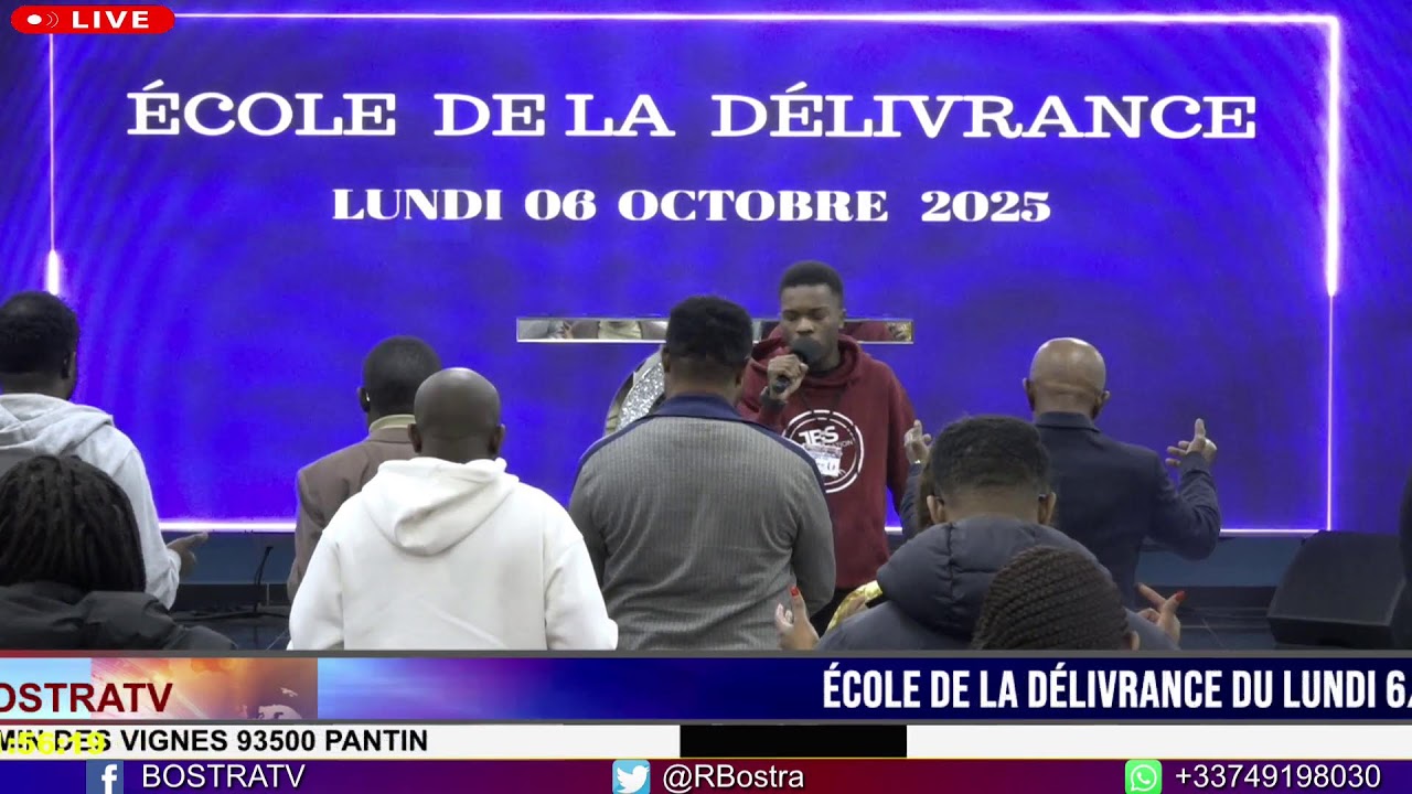 &Eacute;COLE DE LA D&Eacute;LIVRANCE DU LUNDI 6/10/2025