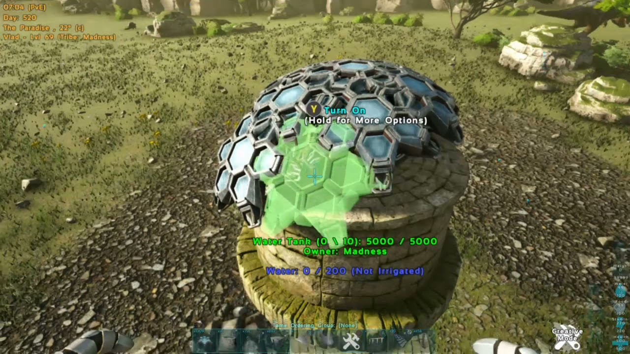 Ark Building Solutions | Floating Tek Light Ball Without  Pipes | Xbox | No Mods