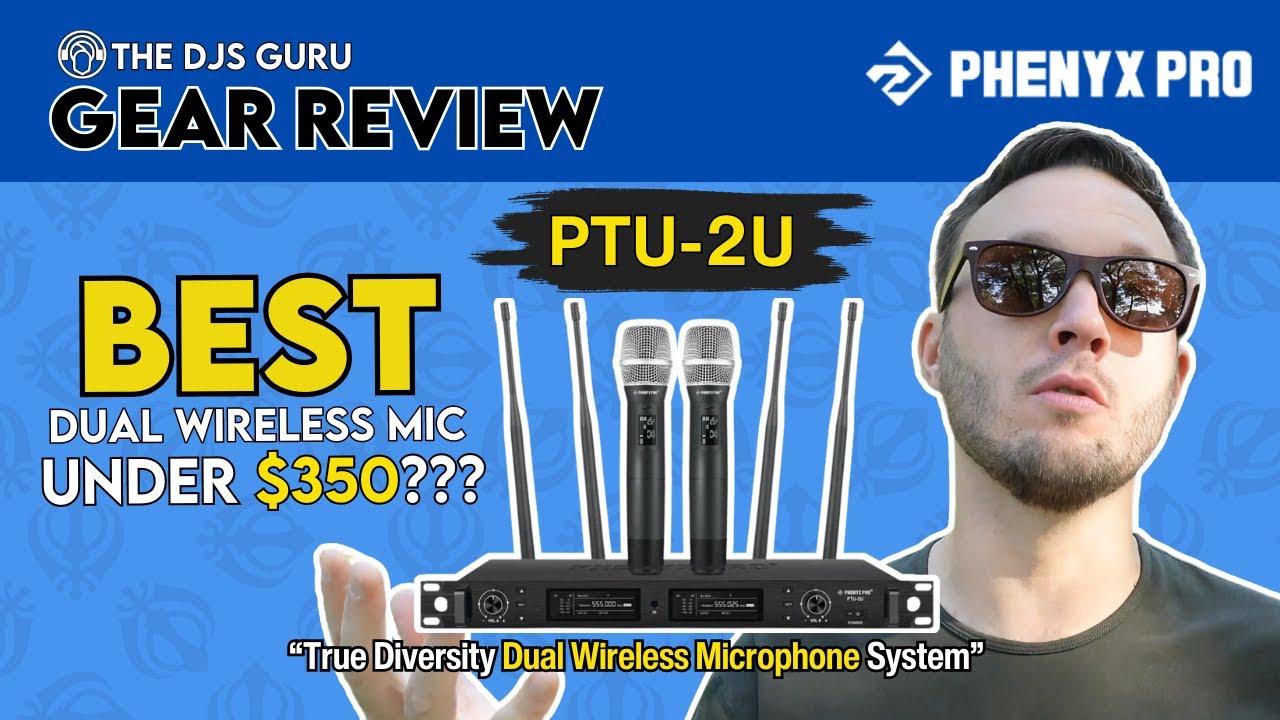 Обзор двухканального беспроводного микрофона Phenyx Pro PTU-2U | Лучший бюджетный микрофон для ме...