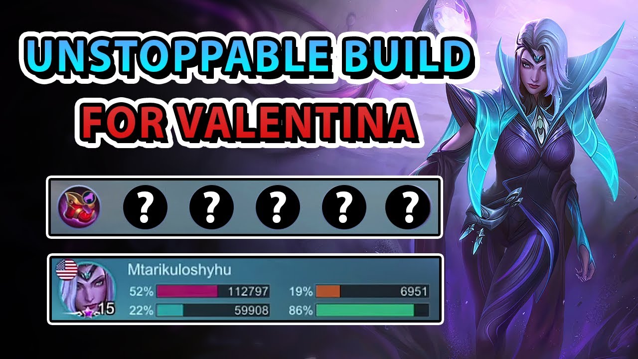 С этим билдом Валентина становится непобедимой | Mobile Legends
