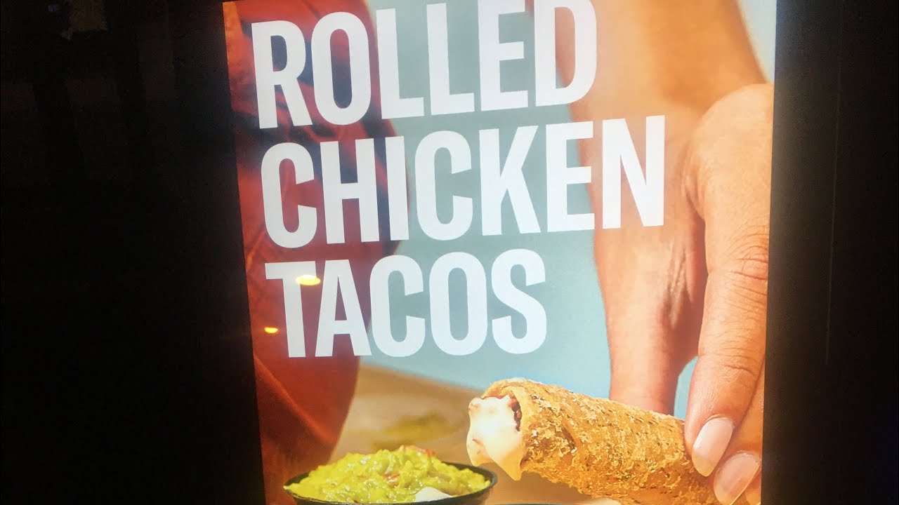 I ate taco bell rolled chicken tocos (first time)