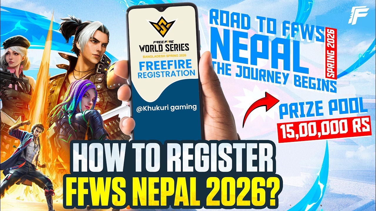 FFWS Nepal 2026 Registration Process 😮/ Rs15 Lakh Tournament 🥳/ How To Register FFWS NEPAL 2026 ?